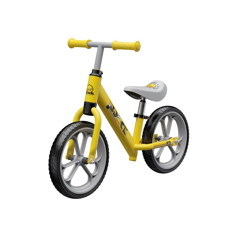 B.Duck - Kids Balance Bike, Adjustable seat & handlebar, Anti-slip Handle & Wheels, Indoor/Outdoor Ride, Yellow, 2-5 Y - Image 1